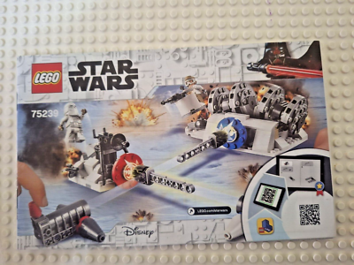 LEGO STAR WARS SET 75239 INSTRUCTIONS ONLY UK