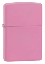 Zippo Windproof Pink Matte Lighter, 238, New In Box