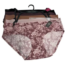 Vince Camuto Woman’s 5-Pack No Show Bikini Underwear Panties Size Medium