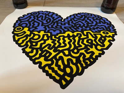 Mr.Doodle 「Doodle for Ukraine」 ジークレープリント Ukraine Doodle