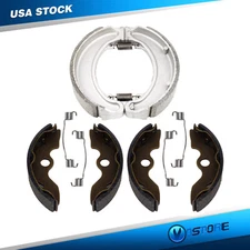 Front & Rear Brake Shoes For Honda TRX 300 Fourtrax 300 2X4 2WD Only 1988-2000
