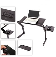 Portable Laptop Table Stand Folding Adjustable Tray Desk Bed Sofa W/ Cooling Fan Portable Laptop Table Stand Folding Adjustable Tray Desk Bed Sofa W/ Cooling Fan