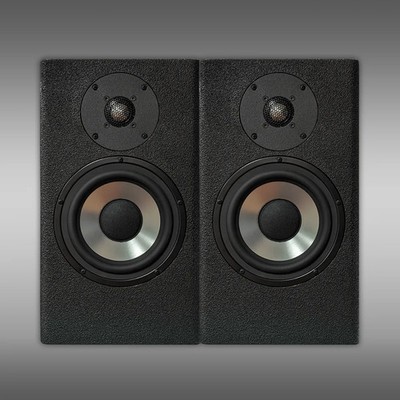 INCLINED Fidelity VC-7P  7'' aluminum woofer & SEAS 1'' aluminum/magnesium tweeter