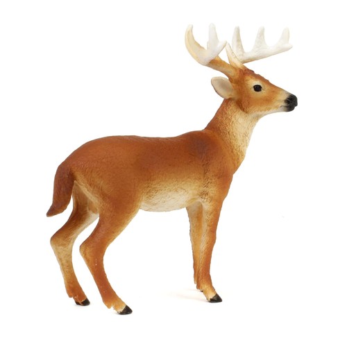 Figura de ciervo Buck Wild Life cola blanca de Schleich 14818 - Imagen 4 de 4