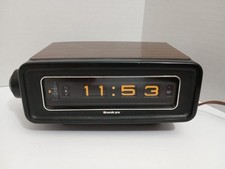 Vintage Sankyo Model 303al Flip Clock Japanese Motor Needs Repair Looks Amazing