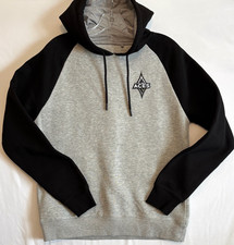 Las Vegas Aces Basketball WNBA 2-Tone Gray Black Pullover Hoodie Women's Medium