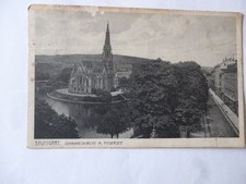 Ansichtskarte Stuttgart 1915 Johanneskirche M. Feuersee