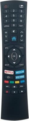RC1822 Ersatzfernbedienung fur Medion Smart Full HD TV RC-1822 MSN30026548