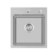 KINKIBOS 304 Stainless Steel Kitchen Sink 35 x 40 cm, Small Kitchen Sinks, To...