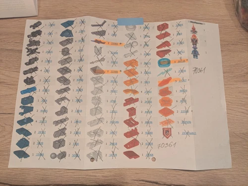 Lego 70361 Nicht Vollständig