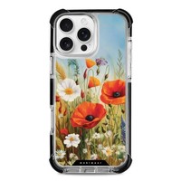 HandyhüLle FüR Iphone 16 Pro Max Mit Magnet Mobiwear Case Cover Wiesenblumen