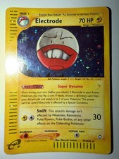 **SWIRL** Holo Rare Electrode H7/H32 Aquapolis 2002 Pokemon LP Pokemon TCG
