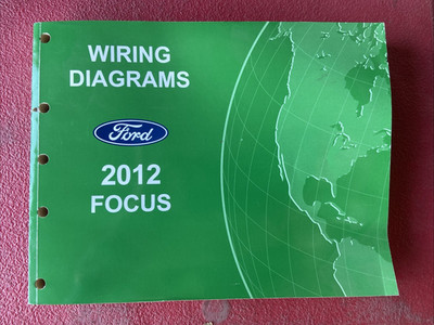 2012 Ford Focus Electric Factory Electrical Wiring Diagrams Service Manual 
