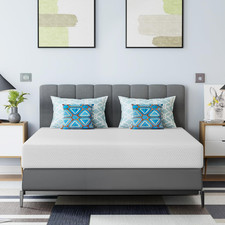 5 Inch Bamboo Charcoal King Cooling Gel Memory Foam Mattress/Breathable Bed Matt