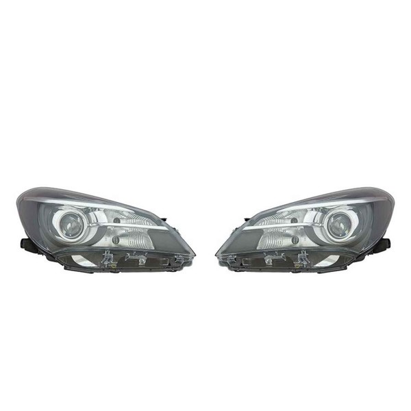 Scheinwerfer Xenon Set Links Rechts FüR Toyota Yaris NLP13_ NSP13_ NCP13_-image