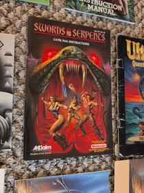 Lot 13 Nintendo NES Instruction Manual Booklet Exodus Bee 52 Ultima Pyramid
