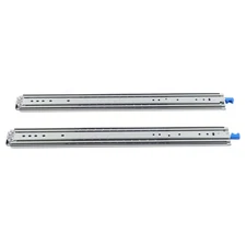 Heavy Duty 500lb Locking Drawer Slides 28" Full Extension Ball Bearing Mount