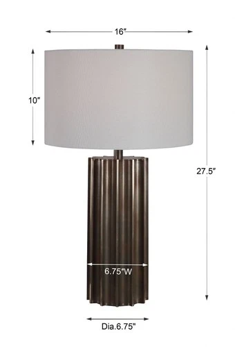 Khalio - 1 Light Table Lamp Lamps Uttermost 28264 - Picture 8 of 12