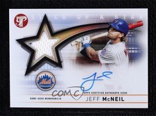 2022 Topps Pristine Slice of the Star Relics Jeff McNeil #SSAR-JM Auto 0we1