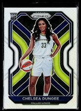 2021 Panini Prizm WNBA #93 Chelsea Dungee Prizms Silver