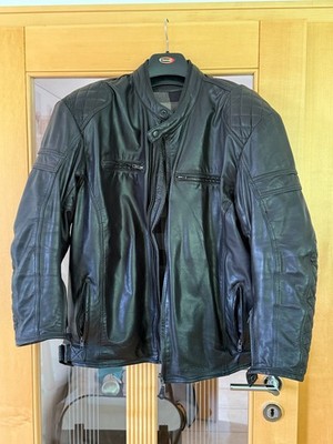 Motorradjacke Urban-Lederjacke Ruven der Marke Modeka schwarz 6XL