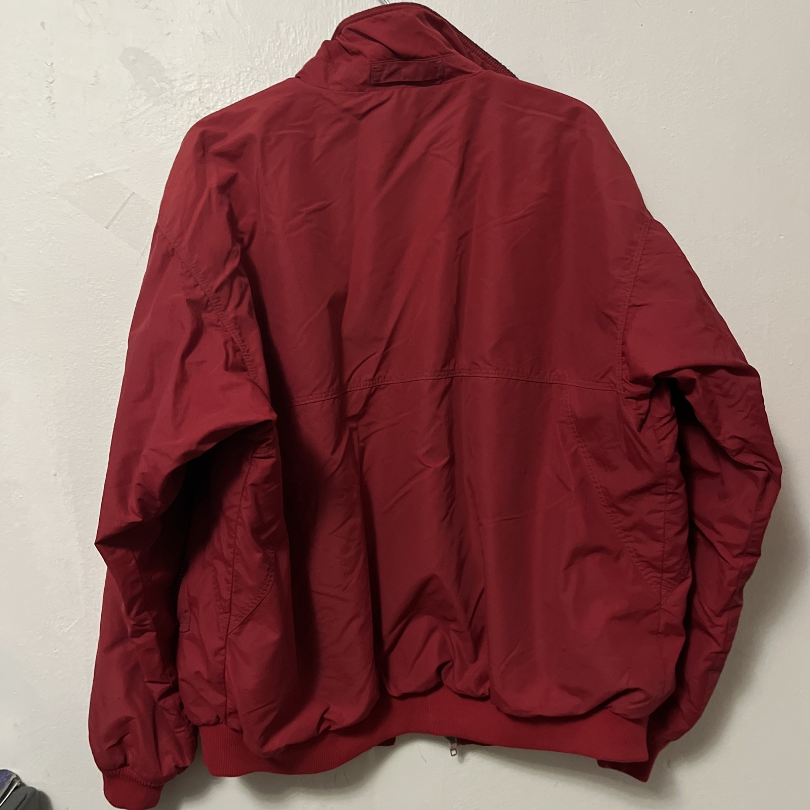 Vintage Patagonia Synchilla Zip Jacket Red Fleece Lined Bomber USA Made Mens XL image 6