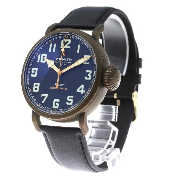 Zenith — Zenith Pilot Type 20 29.2430.679 45mm Bronze Black Dial Automatic Watch #C5323