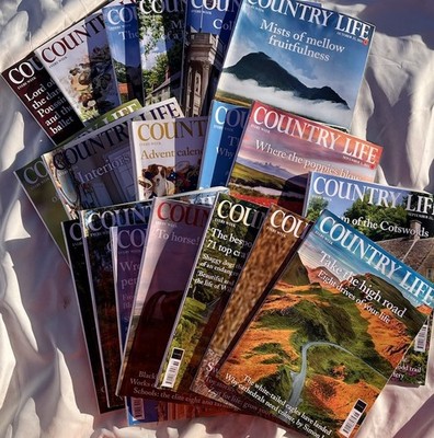 Country Life Magazine Every Week 2021 Job Lot Of 19 Advertising,