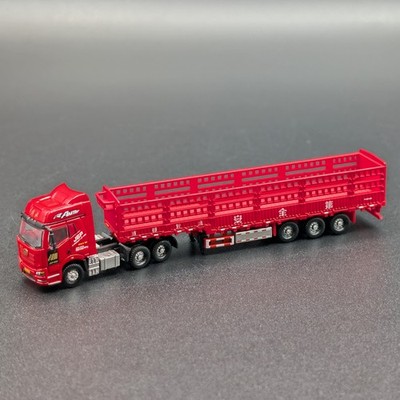 Minicity Truck   Fence Cargo Truck (Red/1:160) (Single Truck) - Spur N