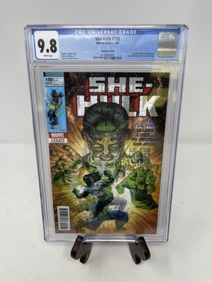 She-Hulk #159 CGC 9.8 (2018) Lenticular - Incredible Hulk #115, Leader, Hellcat