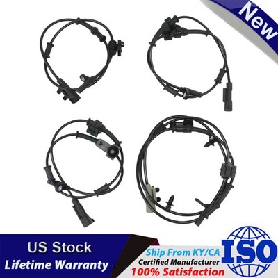 For Chrysler 300 Dodge Charger Challenger 4x ABS Wheel Speed Sensor Front Rear.