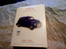 Hallmark Keepsake 1940 Ford - Keepsake Kustoms 2018 Metal Ornament New Other