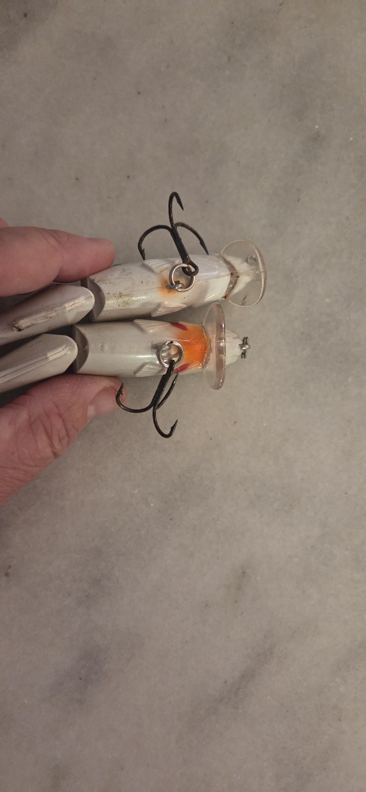 Lot Of (2) Strike King Wake Shad King Shad 4" Swim Bait Wake Bait Jointed Bass - Image 6