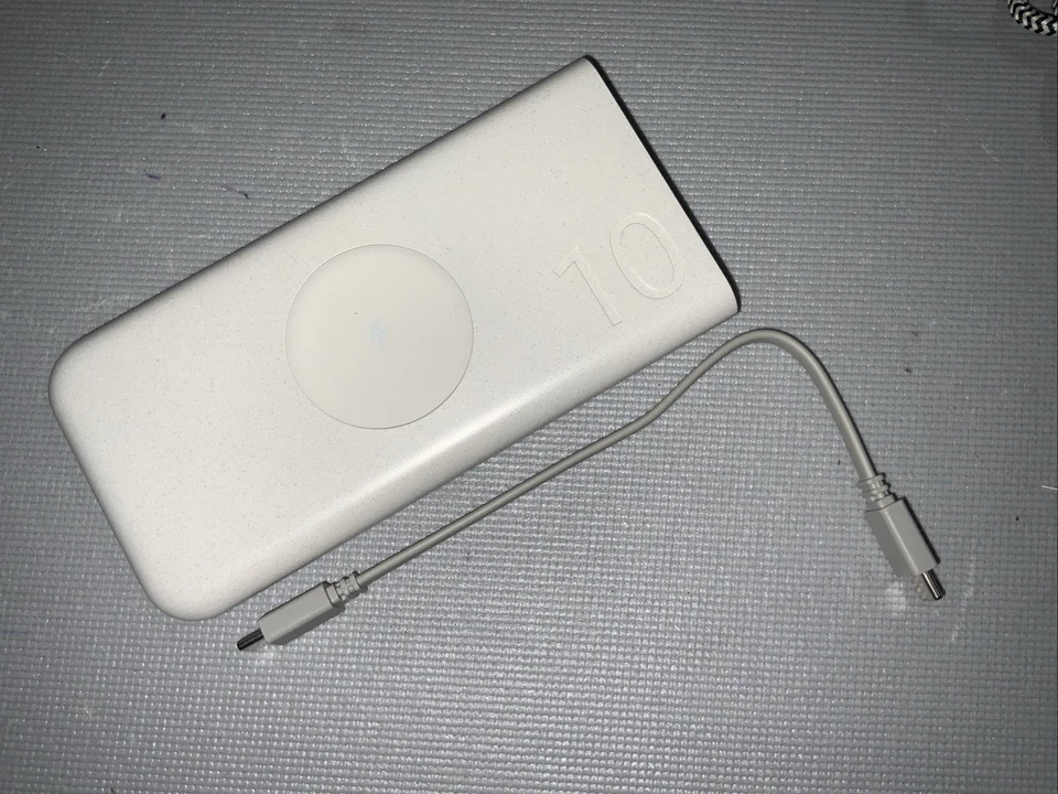 Batería inalámbrica Samsung 25W carga súper rápida 10.000 mAh 2 puertos alimentación PD Foto 3 de 3