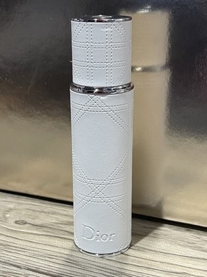 Miss Dior Eau De Parfum Refillable Atomizer Spray In Leather Case 0.34oz 10ml