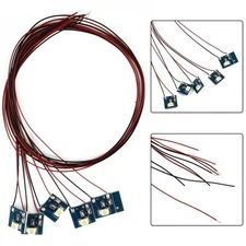 Create Realistic Lighting in Your For Model Buildings Pack of 5 Warm White LEDs