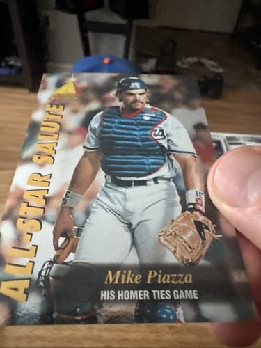1995 Pinnacle All Star Salute #3 Mike Piazza Los Angeles Dodgers NM-MT
