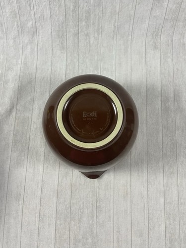 ROSTI Set di 3 ciotole di miscelazione marroni 4L, 3L, 1,5L Made in Denmark MCM retrò vintage - Foto 15 di 18