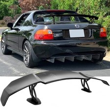 For Honda Civic Del Sol Coupe 55 Rear Boot Trunk Gt Style Racing Spoiler Wing