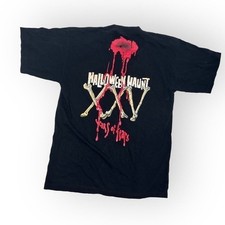 Knott’s Scary Farm Mens T Shirt Black Vintage 1997 Halloween Haunt Made In USA