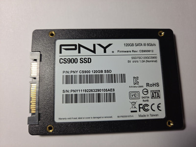 PNY CS900 120GB 2.5'' SATA III SSD Solid State Drive