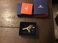 Swarovski Spilla Fiore Vintage, Stile Art Deco’