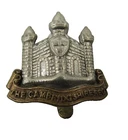 The Cambridgeshire Regiment Cap/hat Badge.WW2