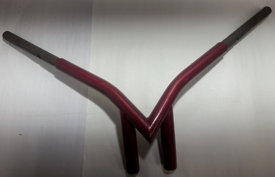 V-STYLE HANDELBAR LAC-BFLS8 BFL Stock Rake 8' RED  (C5)