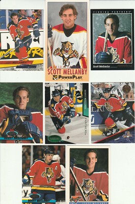   Huge 30 + different SCOTT MELLANBY Hockey cards lot 1993 - 1999 all Panthers 