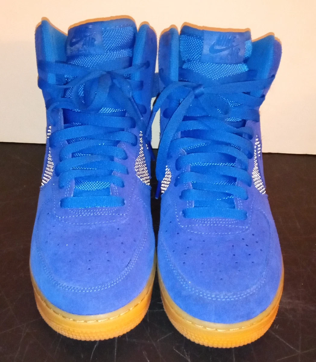 Nike air force 1 high sales lv8 blue