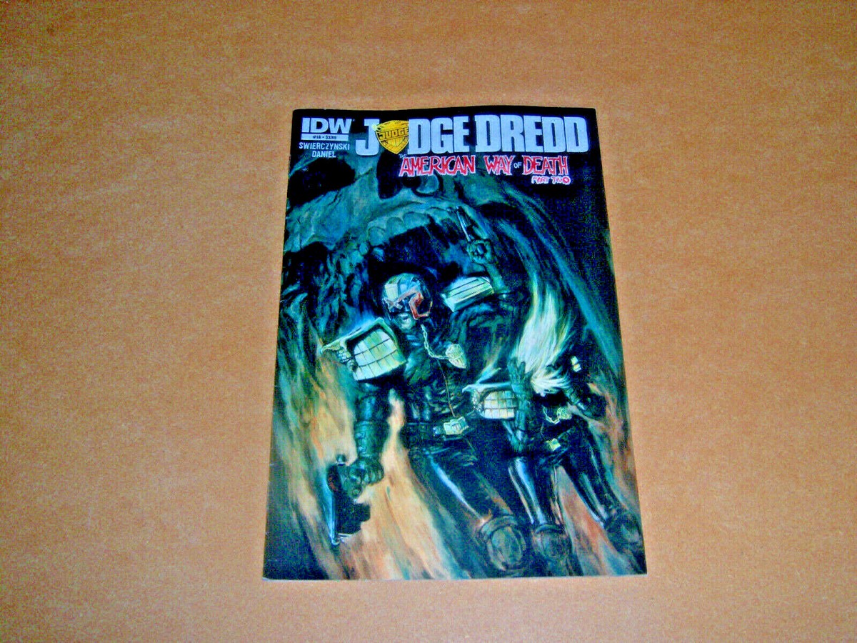 Judge Dredd No 16 IDW First April 2014 American Way of Death Part