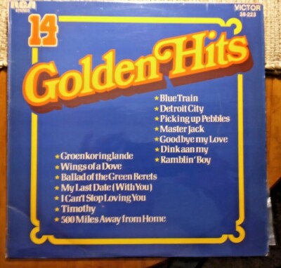  14 Golden Hits RARE Various Original Artists 1970 South Africa Import in Englis