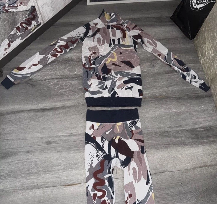 Ladies Size Xs Sweaty Betty Base Layer Set Top And Leggings Ski Snow Vgc