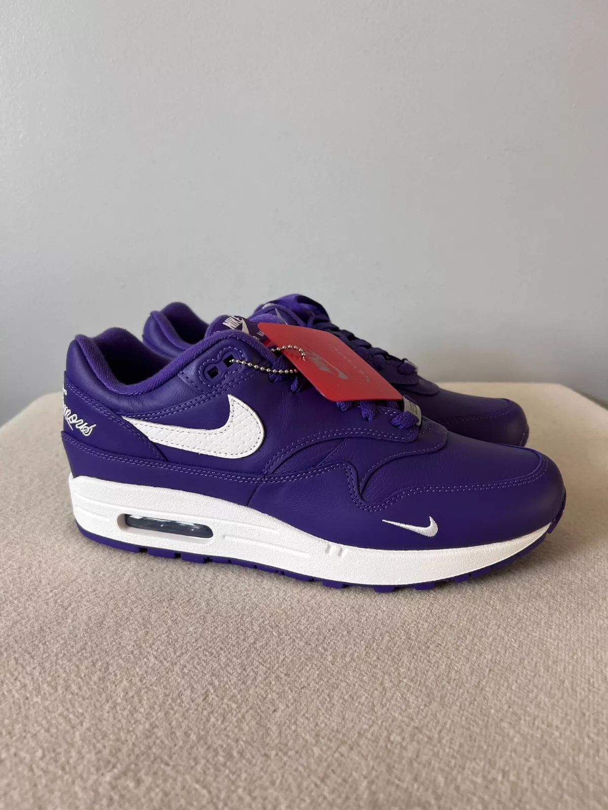 Supreme Nike Air Max 1 '87 SP   Taille 8   Violet   HF8813 500   NEUF